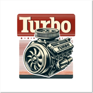 Turbo Engine Posters and Art